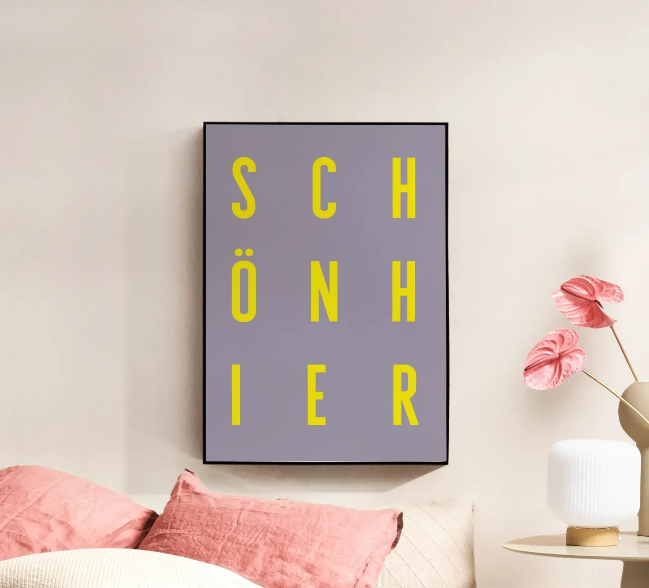 Nice here Acryl-Glas von PurePeachStudio