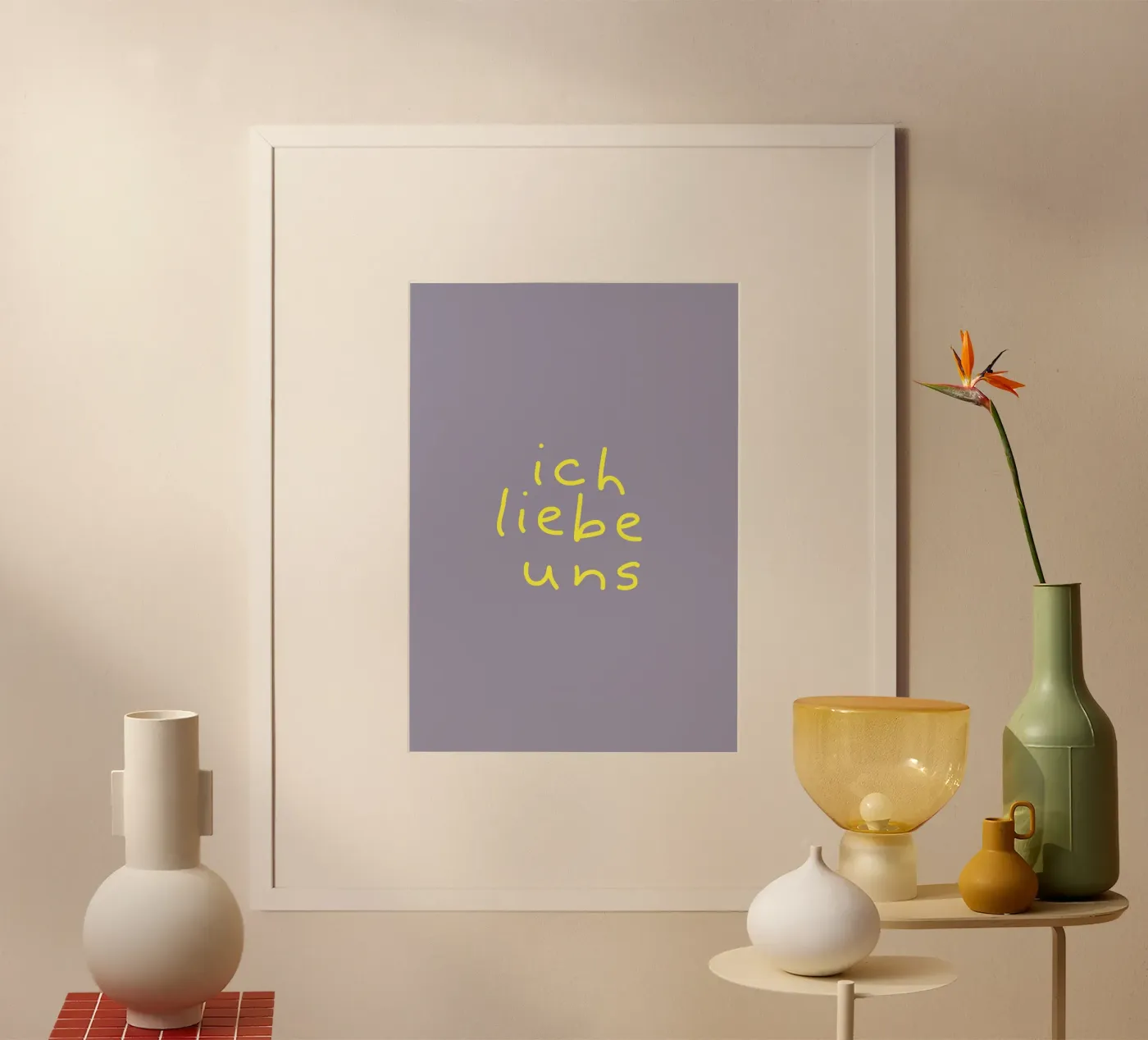 Ci amo poster da PurePeachStudio