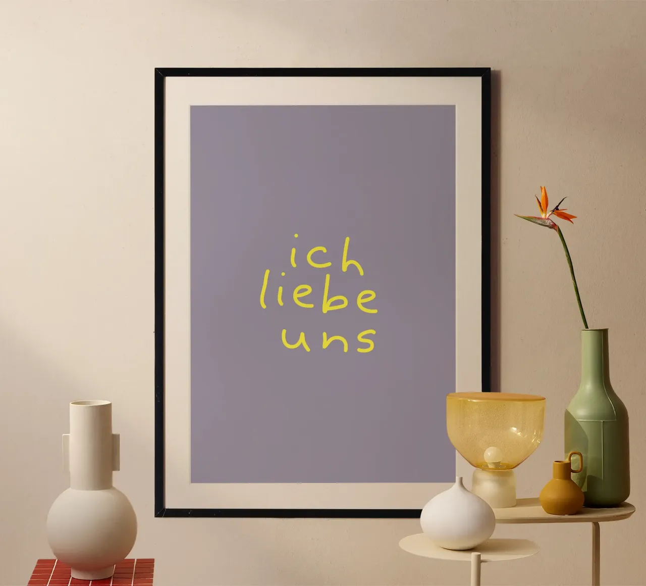 Ci amo poster da PurePeachStudio