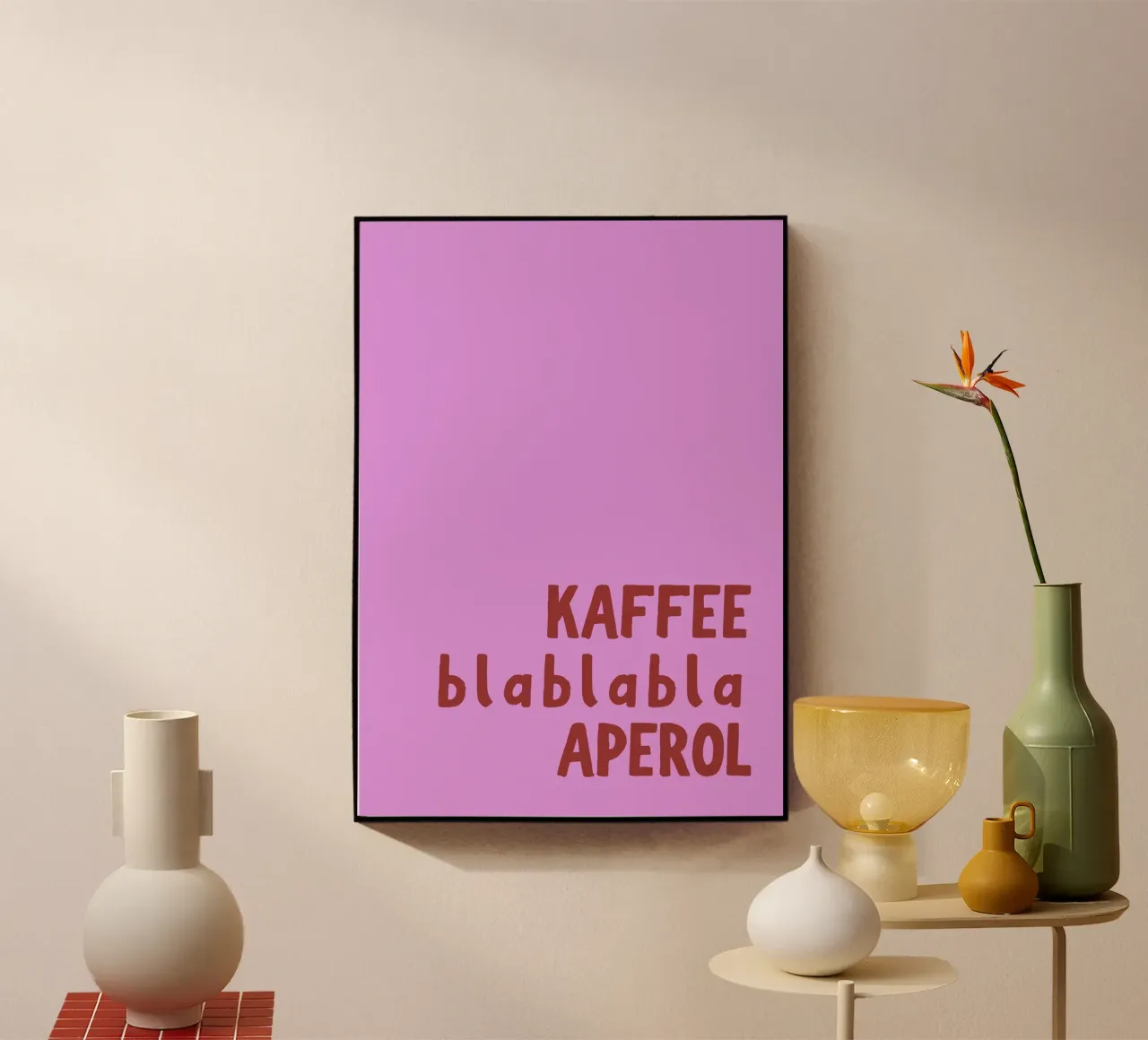 Kaffee Aperol plexiglass da PurePeachStudio