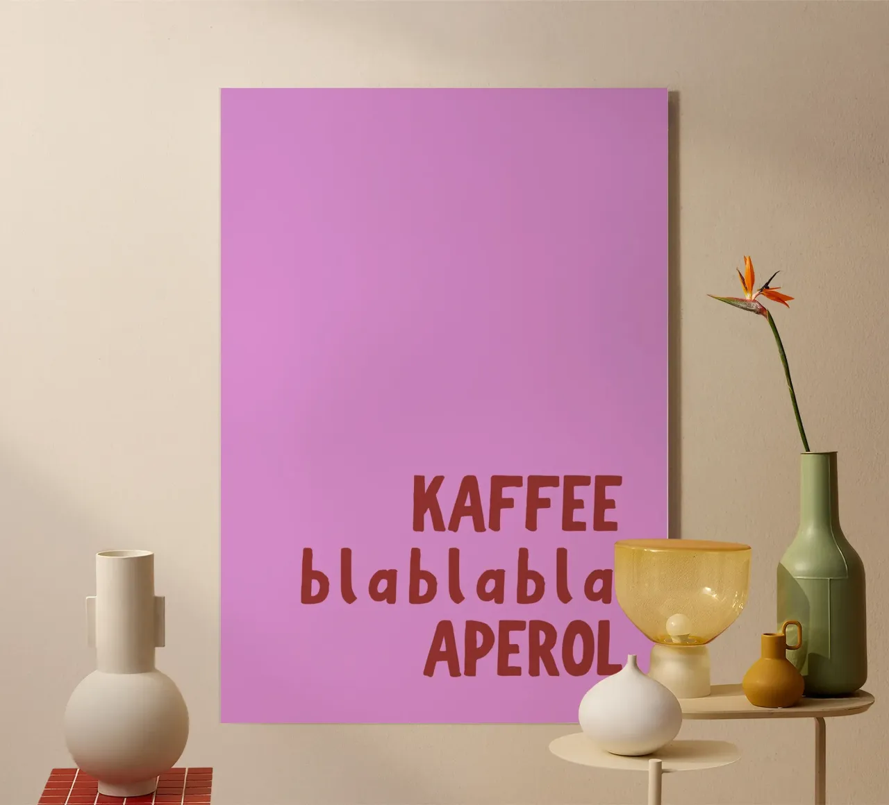 Kaffee Aperol plexiglass da PurePeachStudio