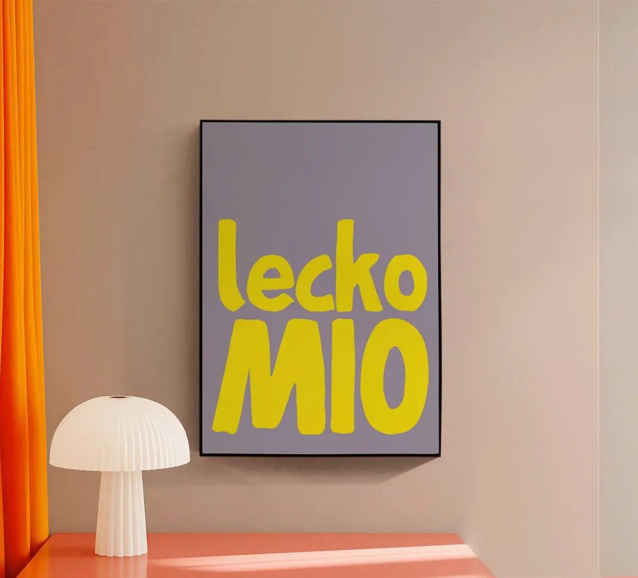 Lecko Mio plexiglass da PurePeachStudio