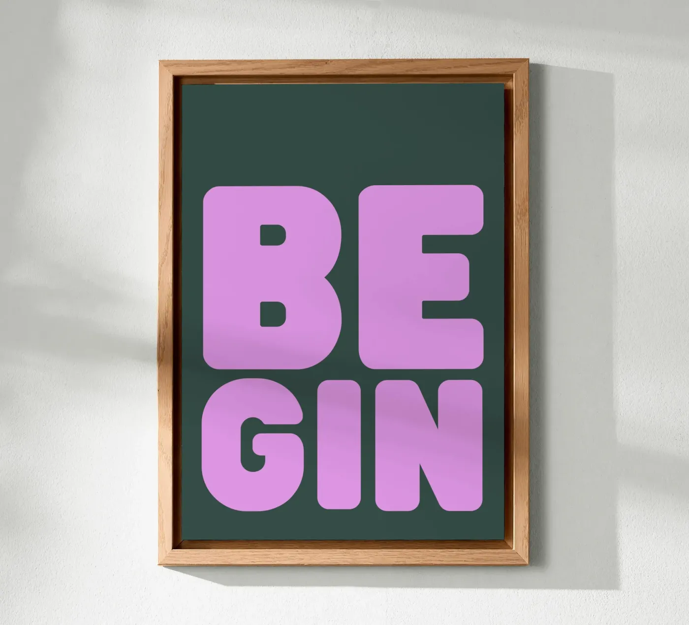 BE GIN forex plate by PurePeachStudio
