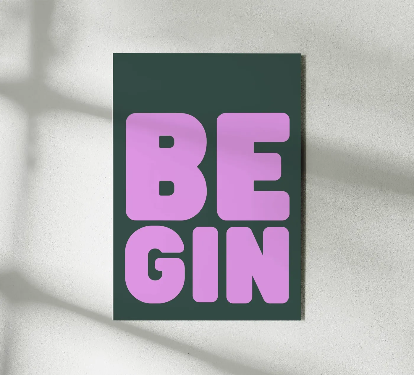 BE GIN forex plate by PurePeachStudio