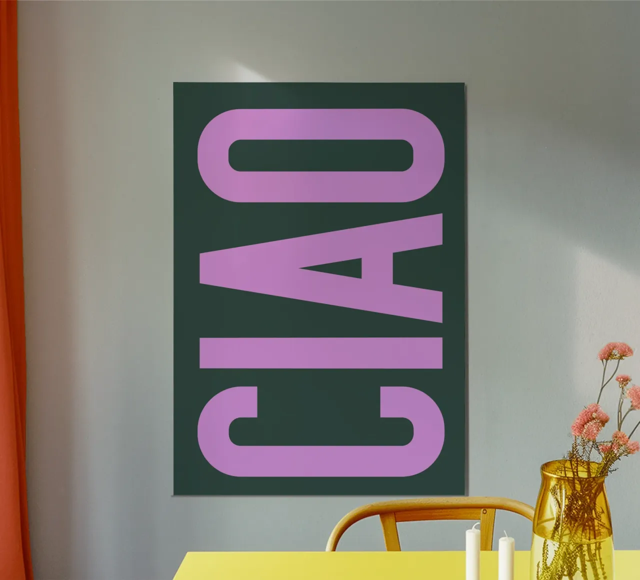 Ciao poster da PurePeachStudio