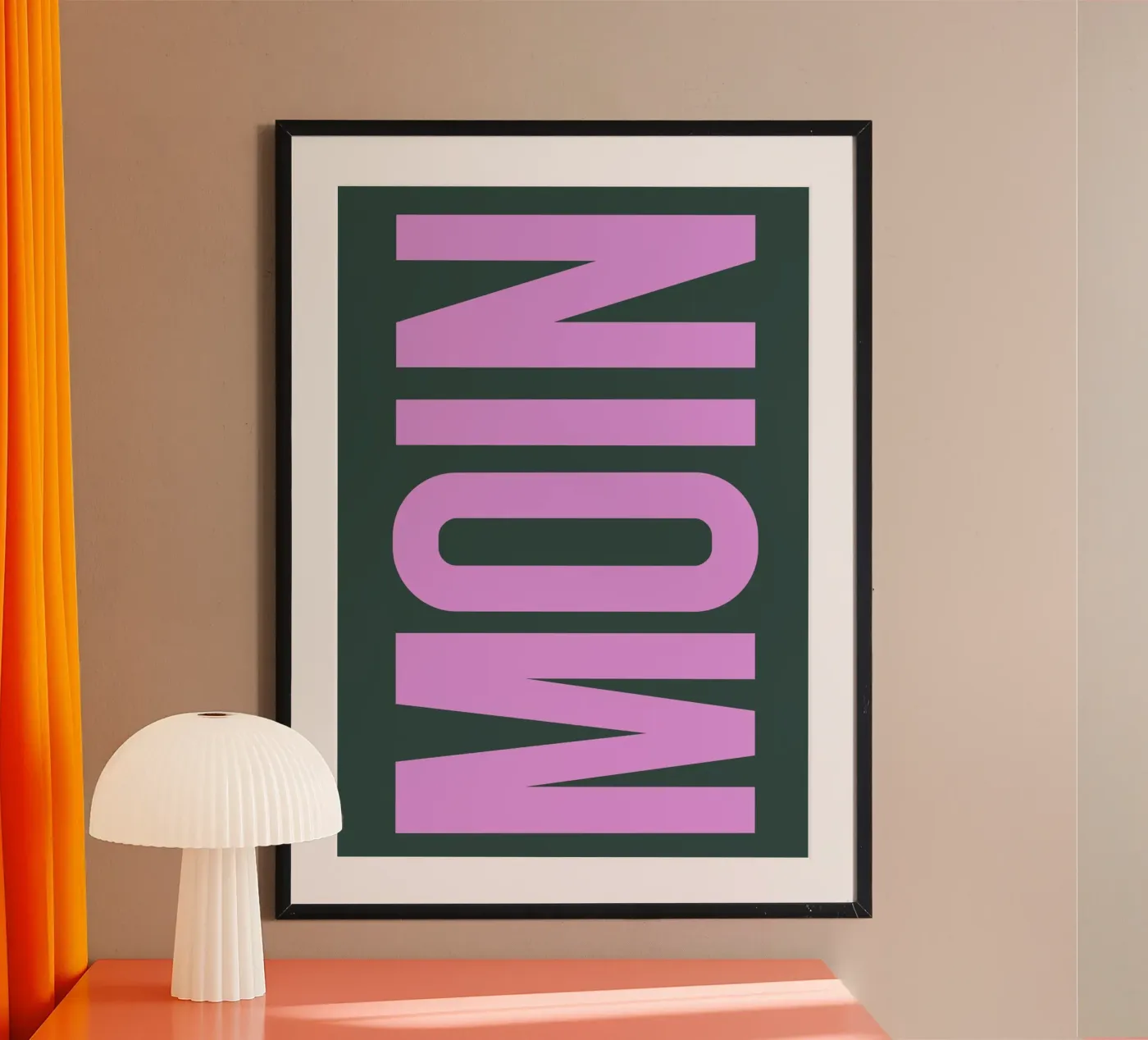 MOIN poster de PurePeachStudio