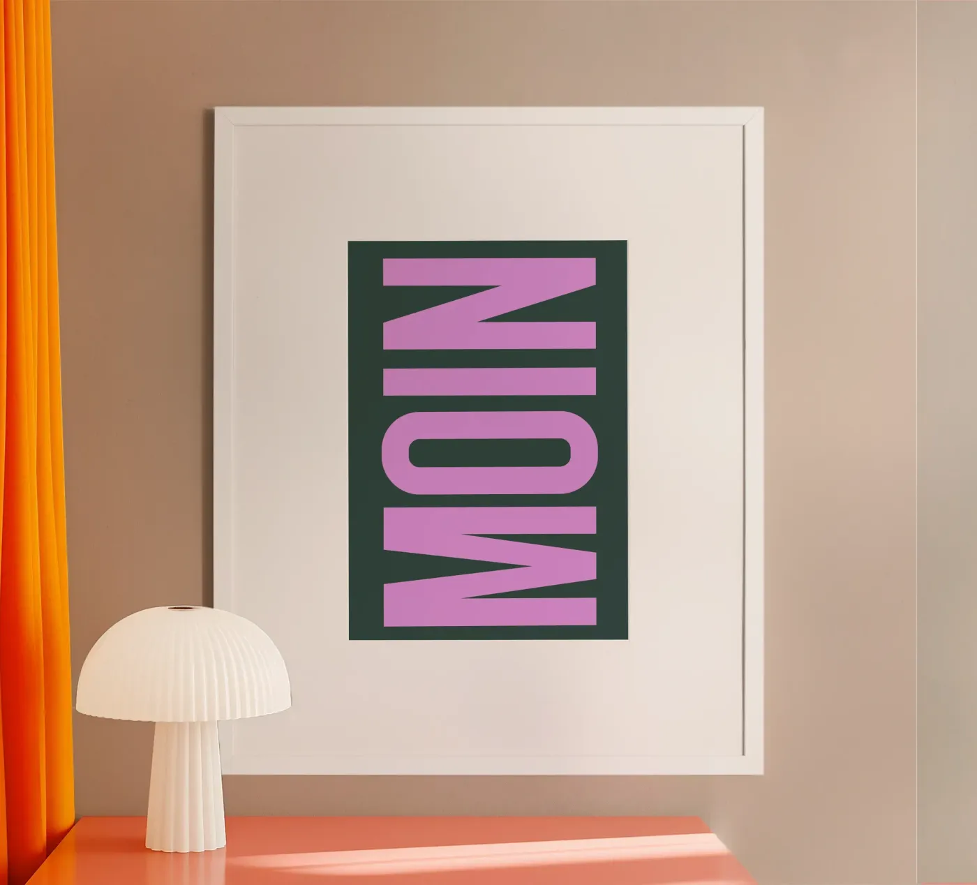 MOIN poster de PurePeachStudio