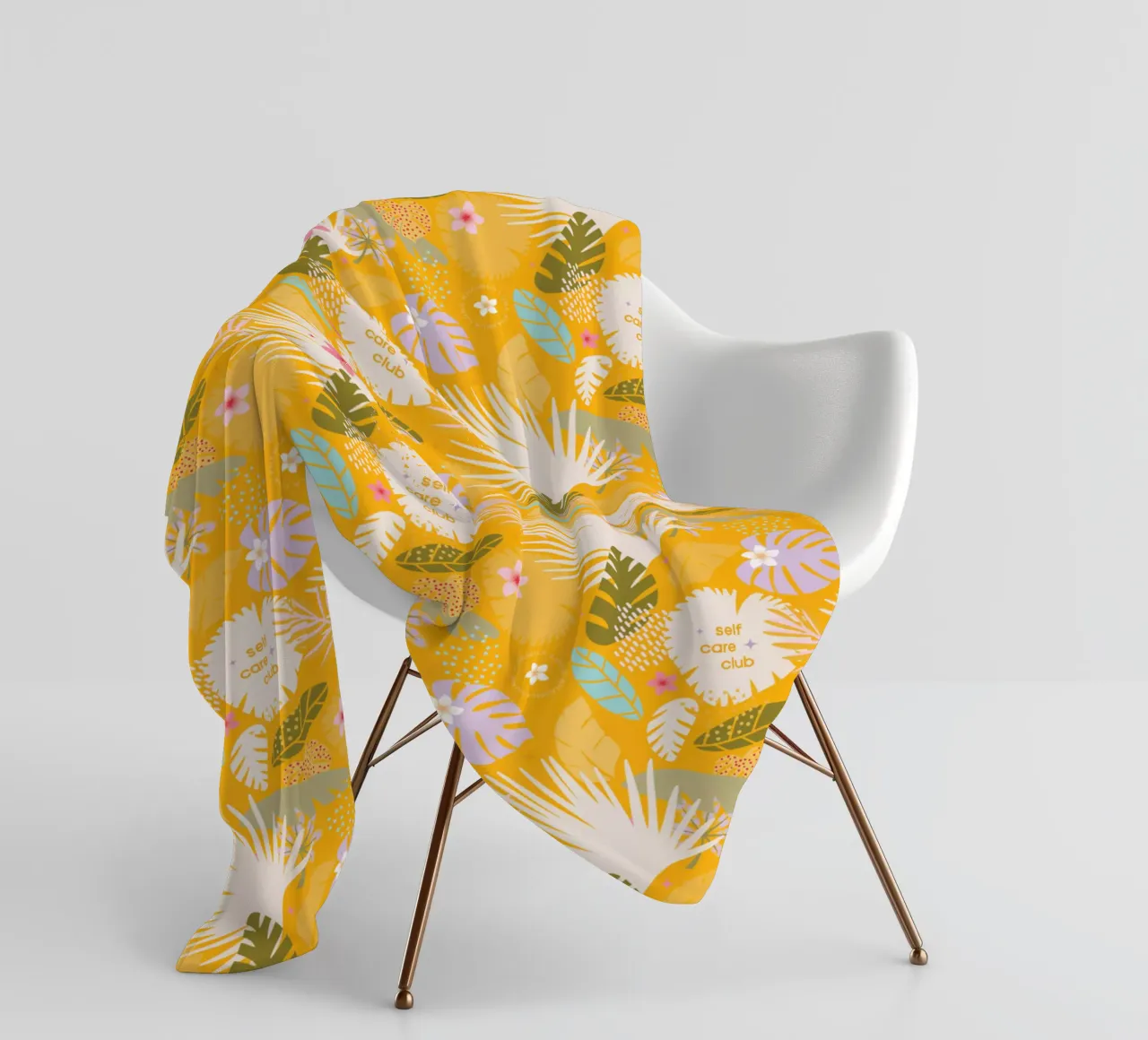 TLP001 fleece blanket by The Lovely Patterns