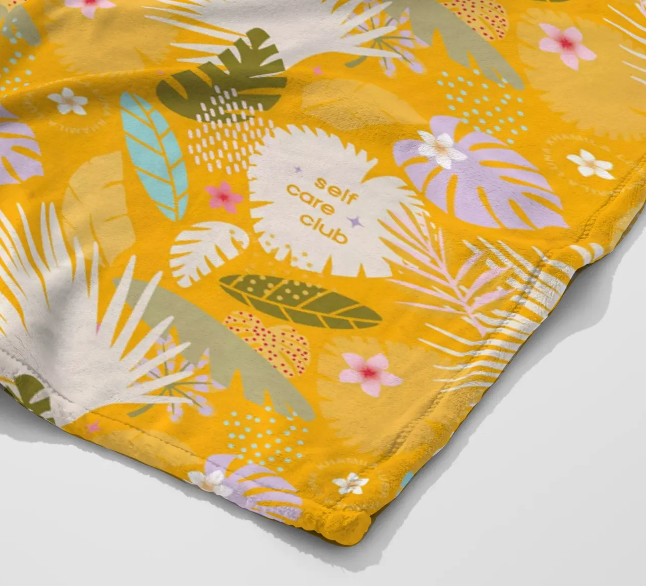TLP001 fleece blanket by The Lovely Patterns