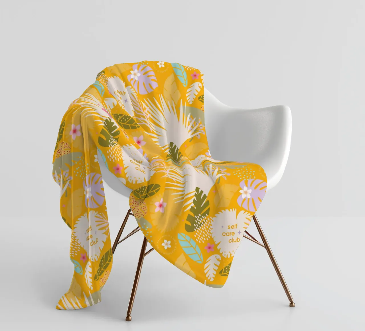 TLP001 fleece blanket by The Lovely Patterns