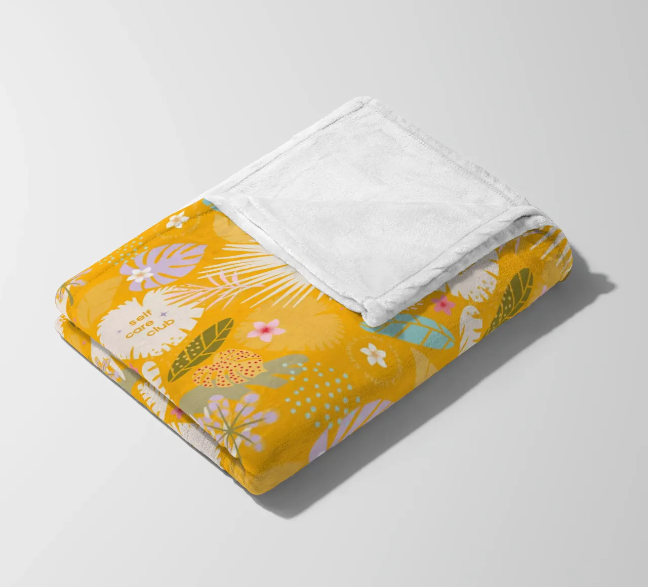 TLP001 fleece blanket by The Lovely Patterns