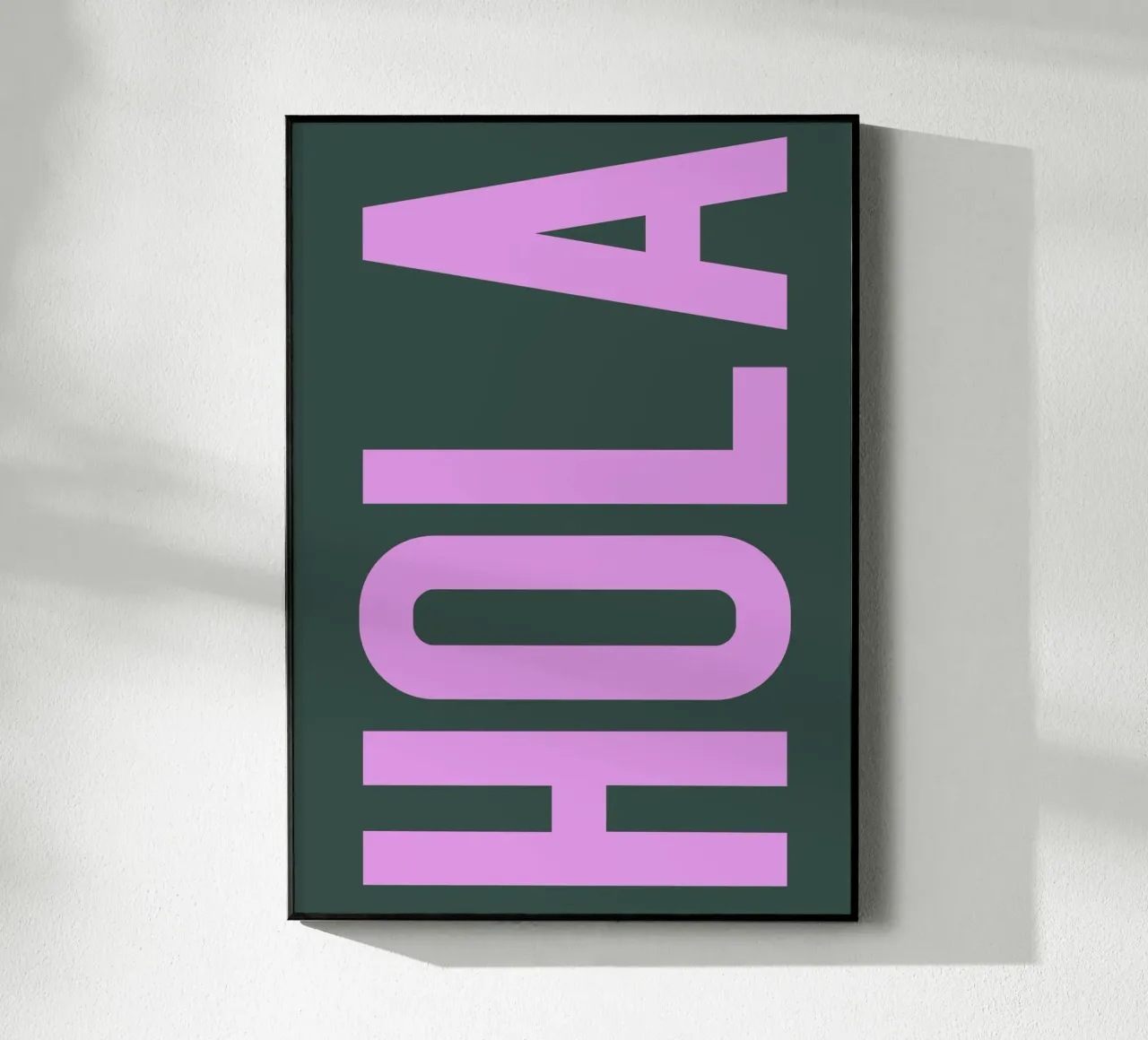 HOLA plexiglass da PurePeachStudio