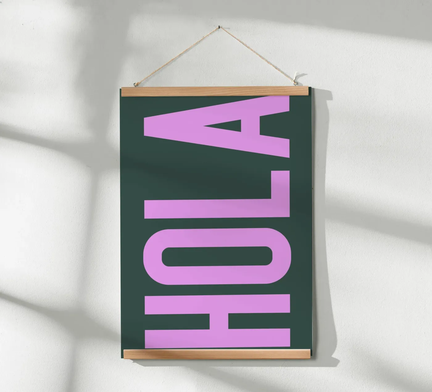 HOLA poster da PurePeachStudio