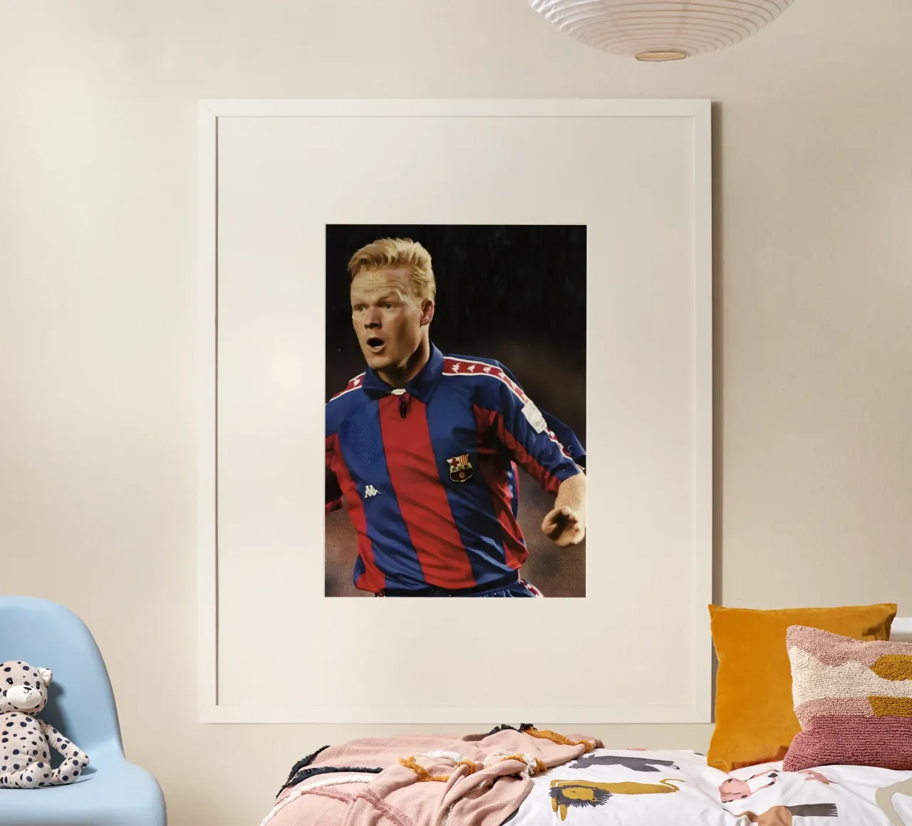 Ronald Koeman carta hahnemühle da Low poly art