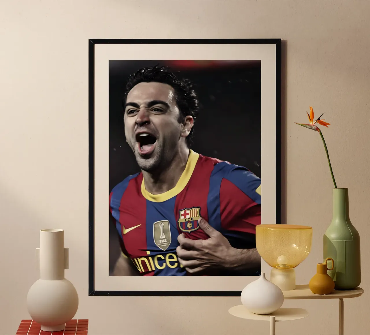 Xavi carta hahnemühle da Low poly art