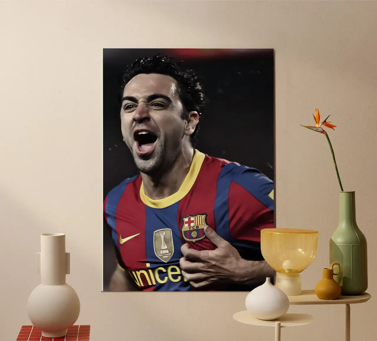 Xavi carta hahnemühle da Low poly art