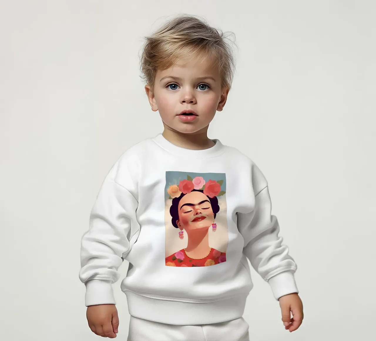 Felice Frida felpa neonato da Carinaprint