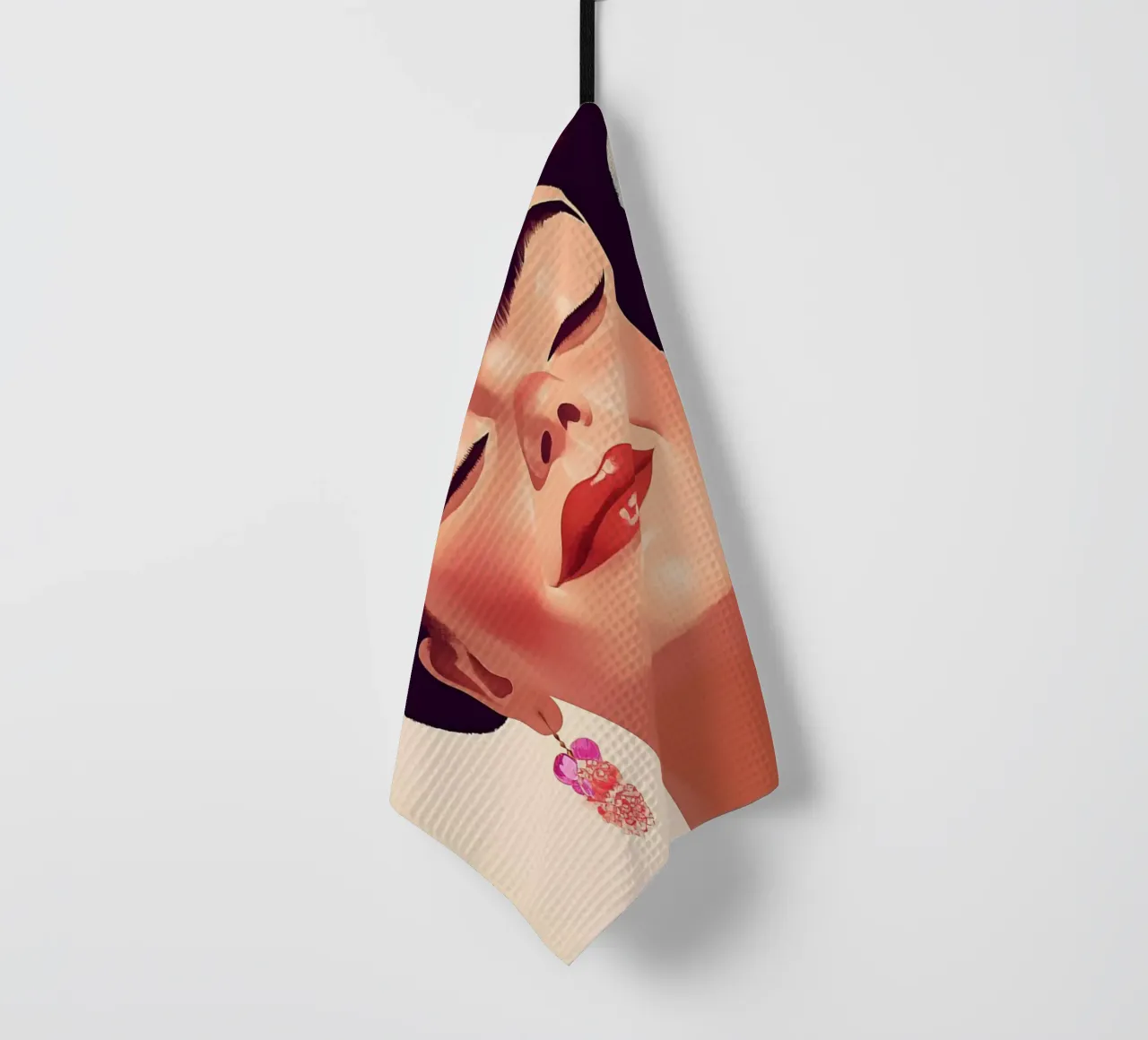 Felice Frida canovaccio da cucina da Carinaprint