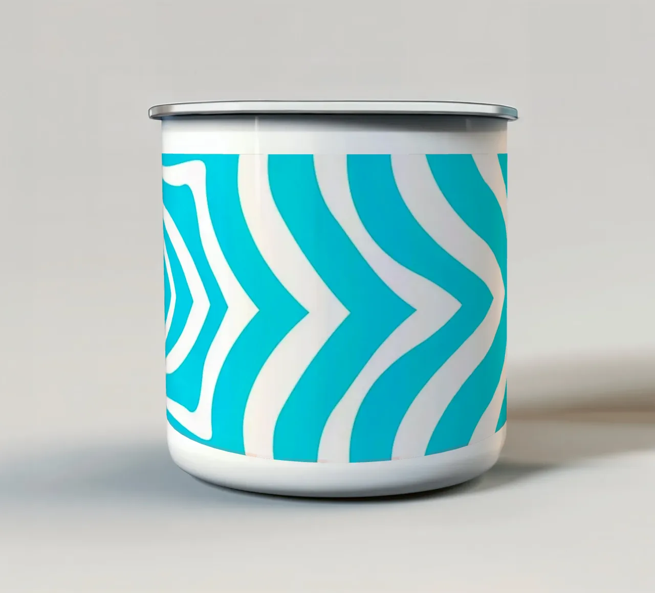 TLP004 tazza in smalto da The Lovely Patterns