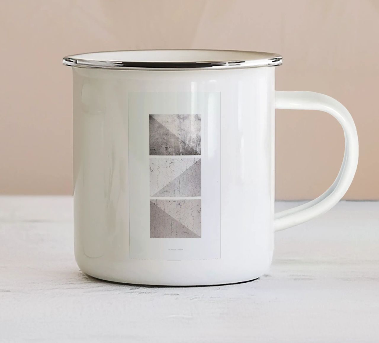 Walls tazza in smalto da The Wall Shop