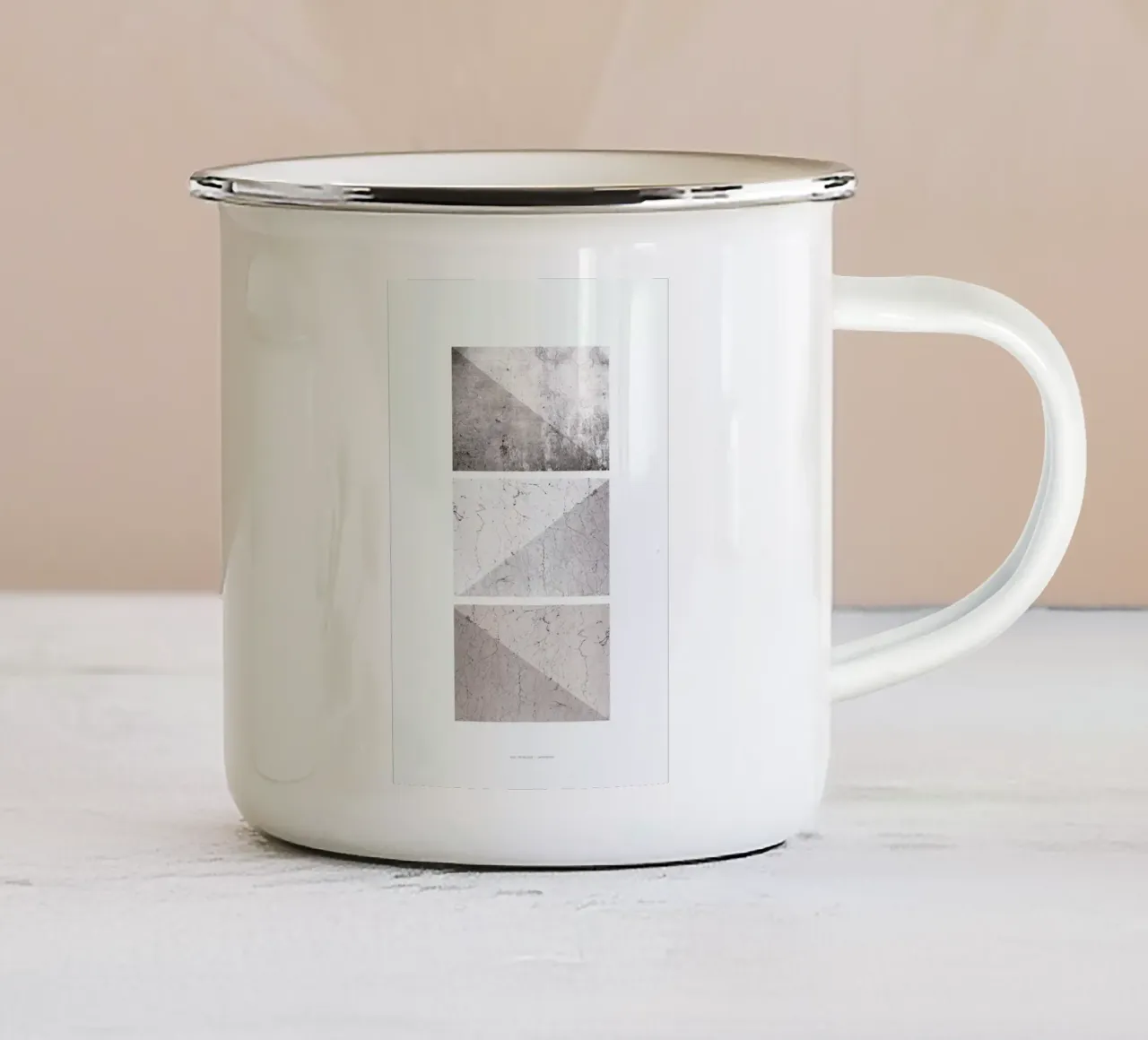 Walls tazza in smalto da The Wall Shop