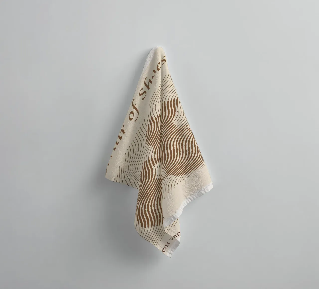 Een paar schoenen - Vincent van Gogh (1886) badhanddoek van Doa Project