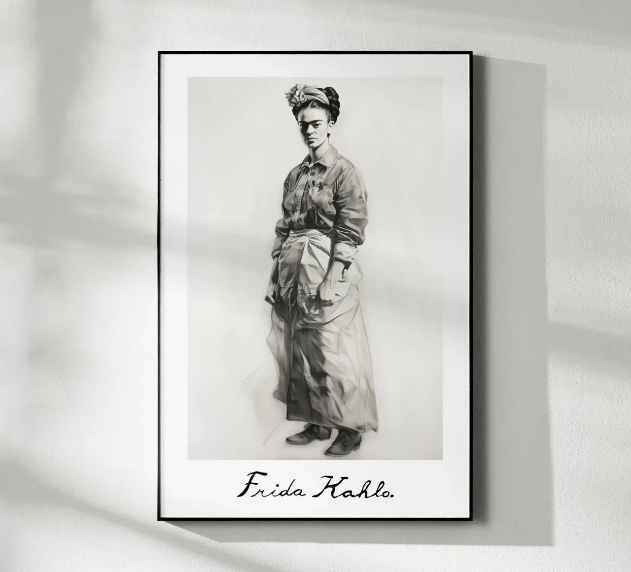 Frida Espressione e forza plexiglass da Carinaprint