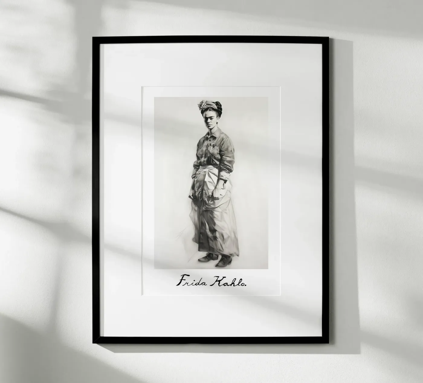Frida Espressione e forza poster da Carinaprint