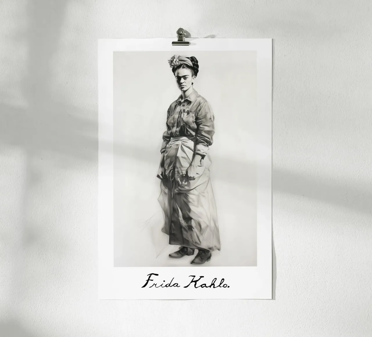 Frida Espressione e forza poster da Carinaprint