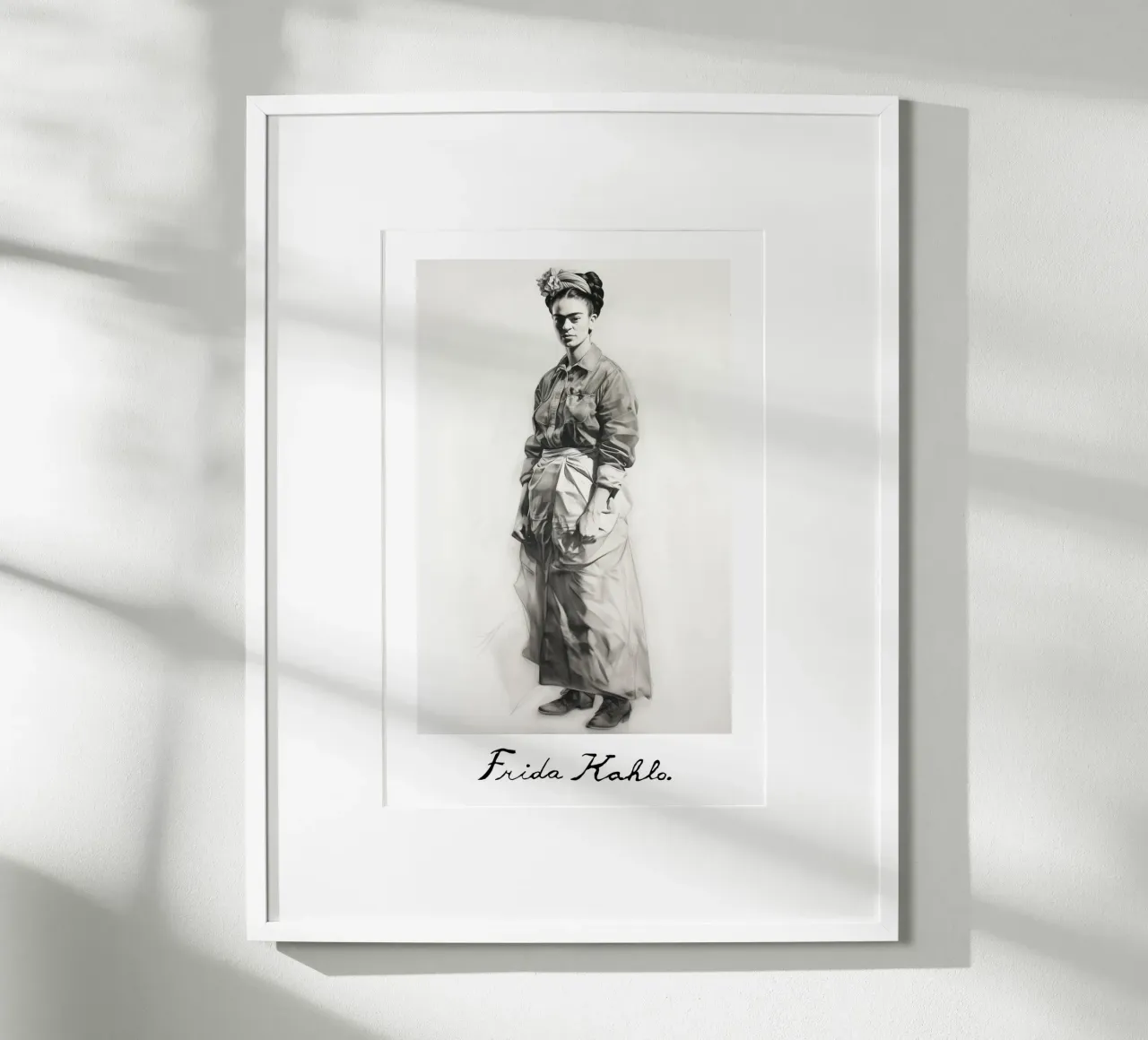 Frida Espressione e forza carta hahnemühle da Carinaprint