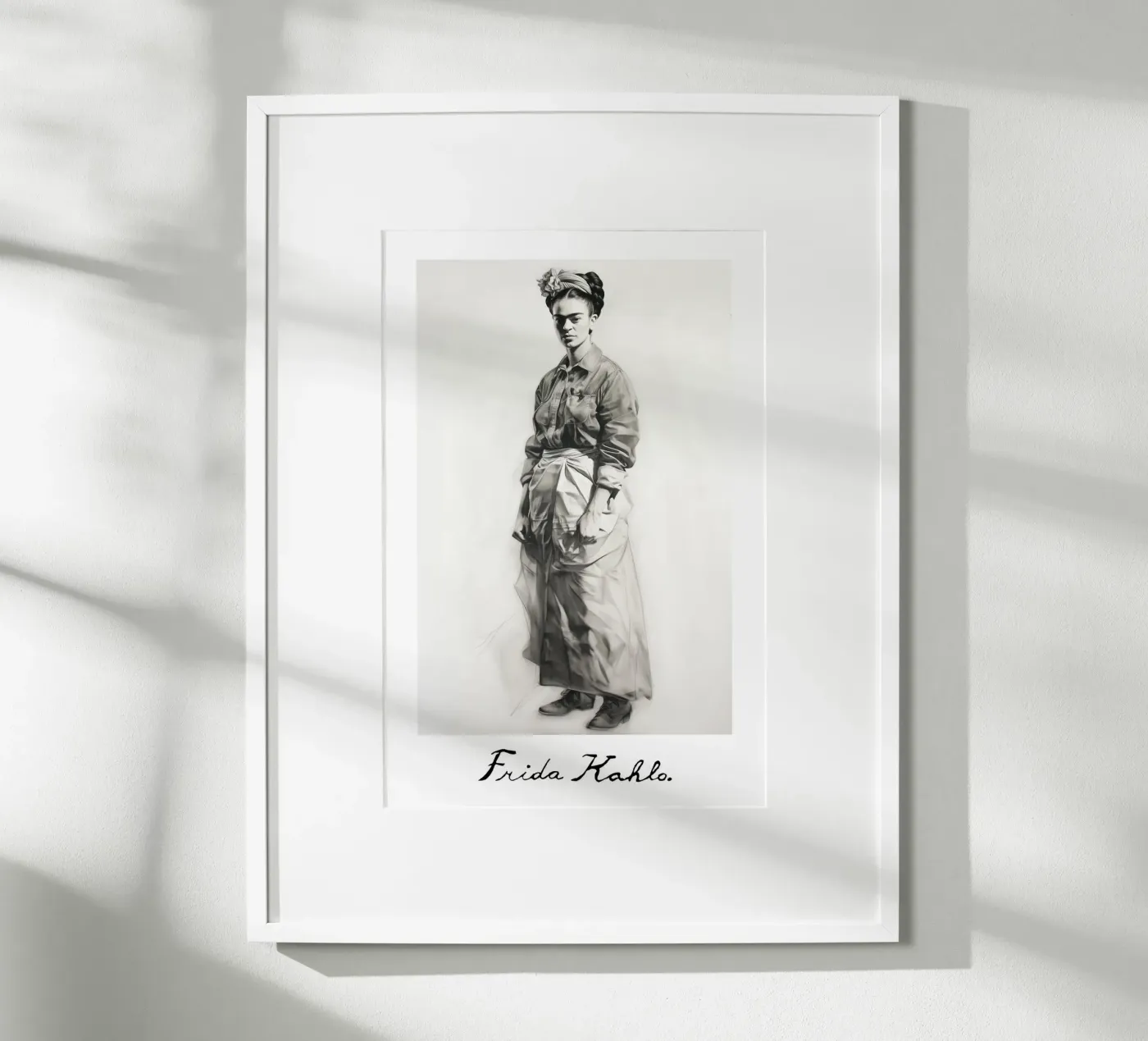 Frida Espressione e forza poster da Carinaprint