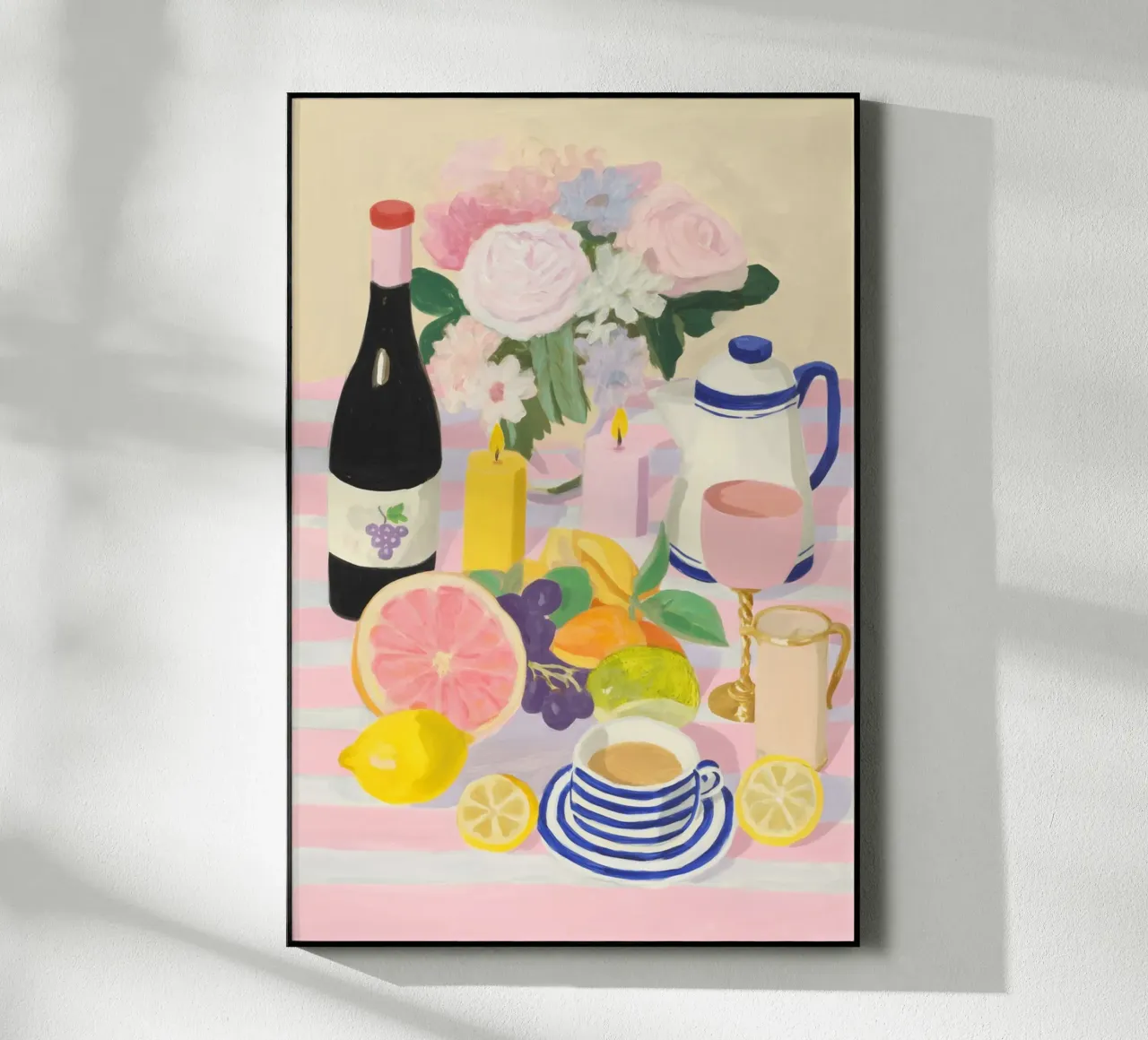 Vino e agrumi plexiglass da Carinaprint