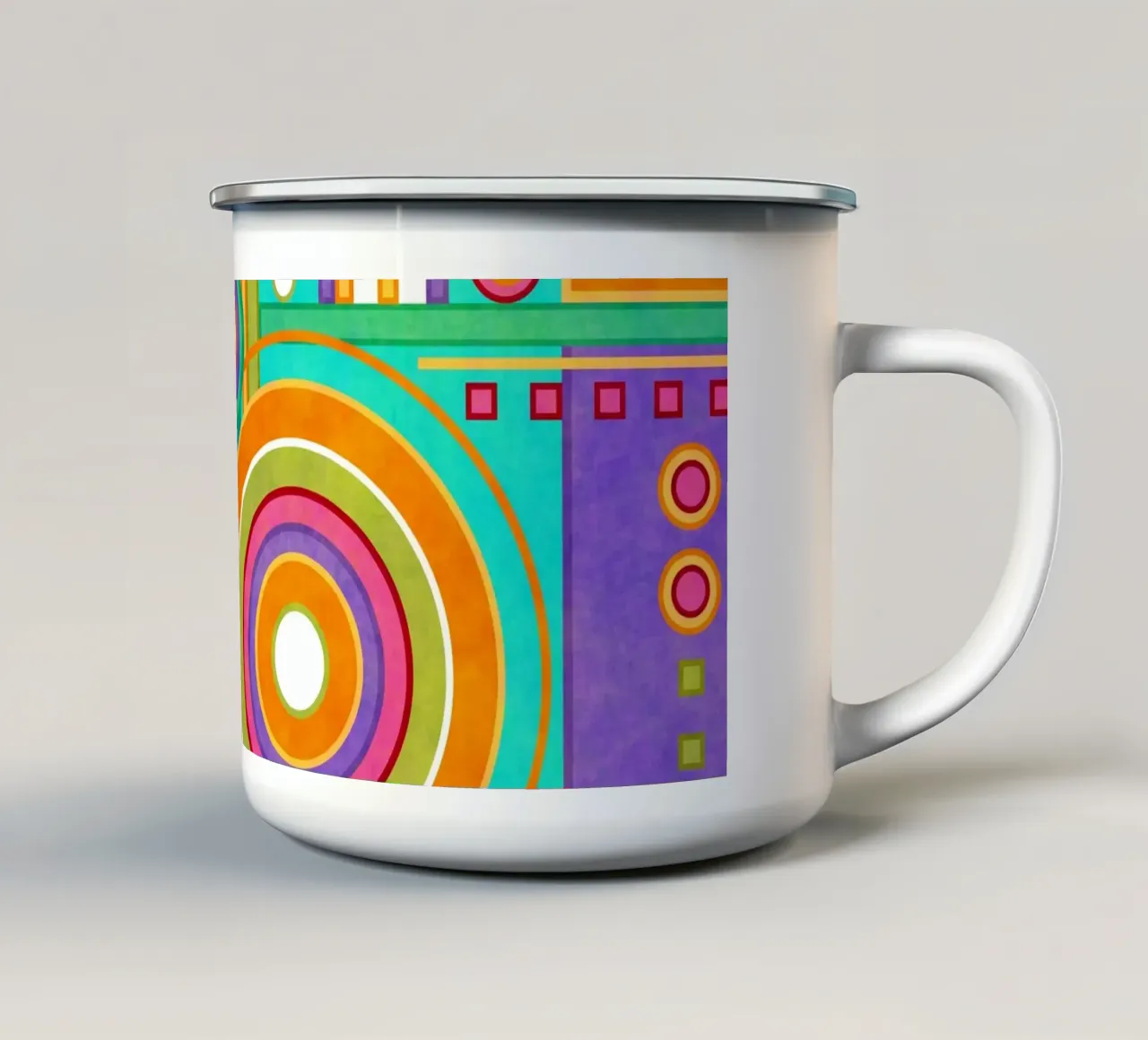 Twirl tazza in smalto da shellybremmer