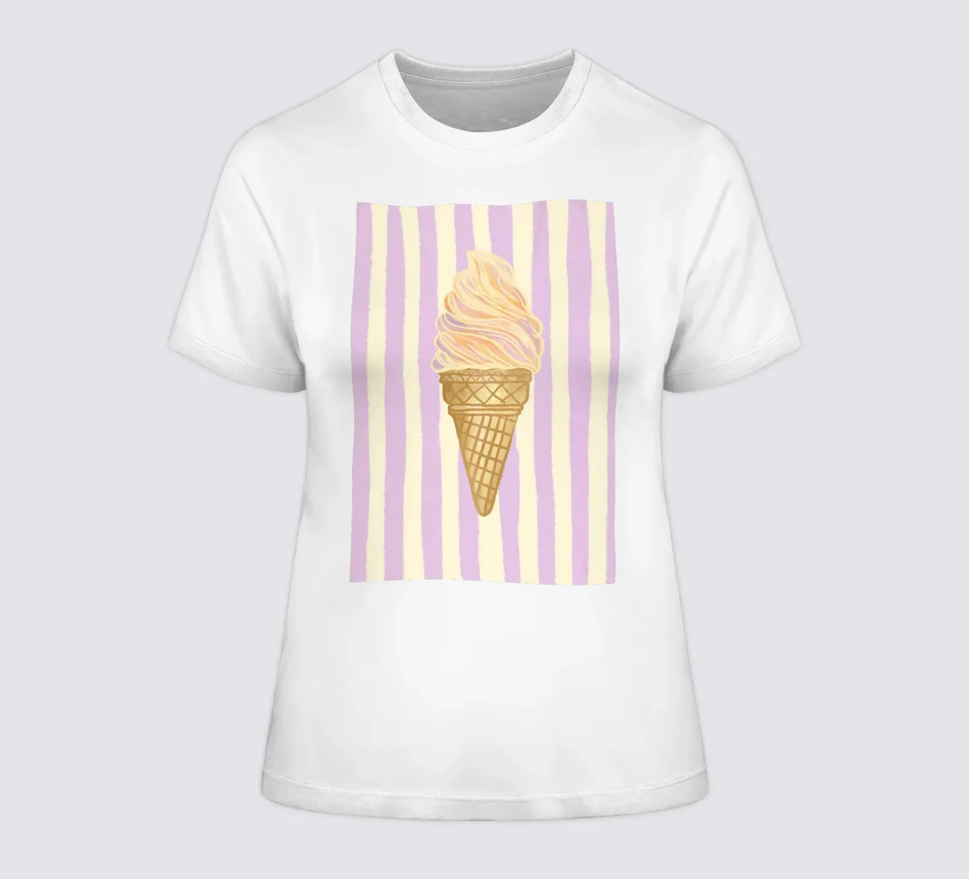 Softeis women's fitted t-shirt by Studio Dolci