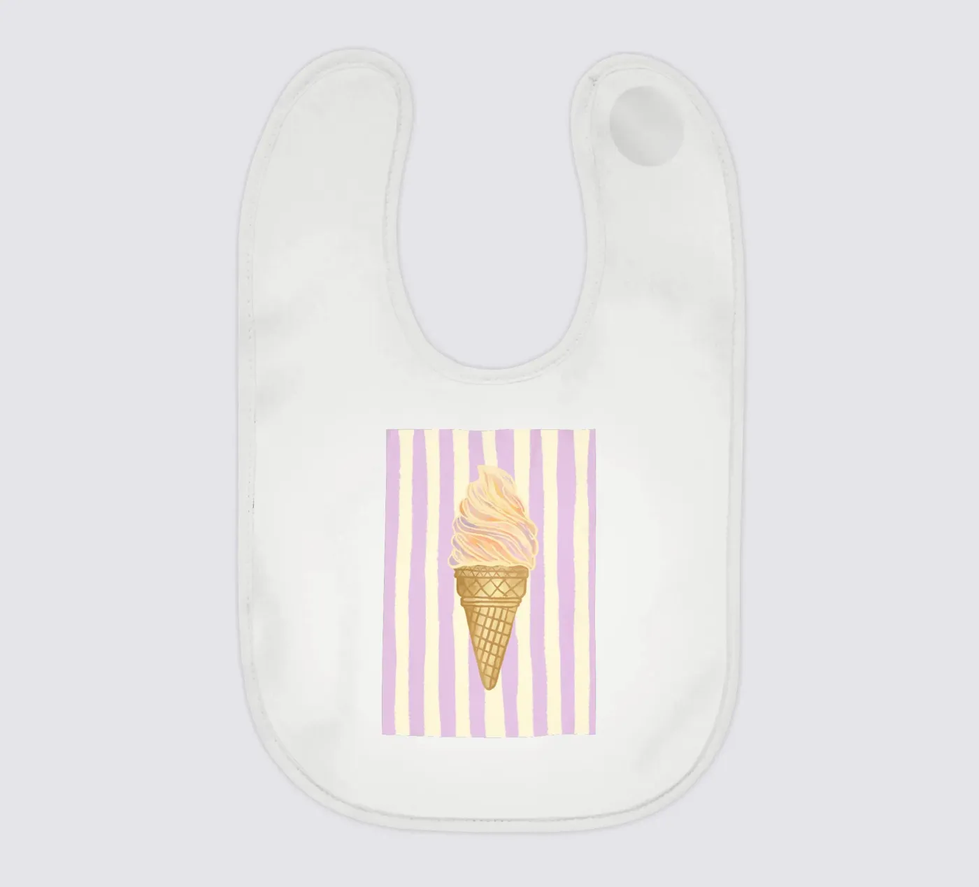 Softeis baby bib by Studio Dolci