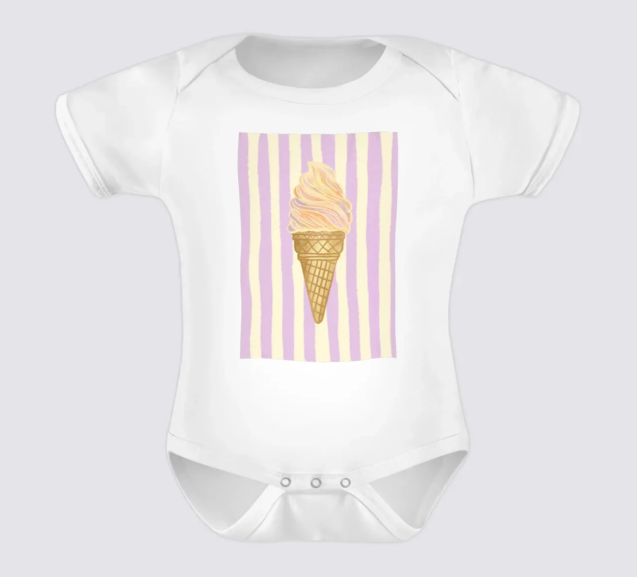 Softeis body neonato maniche corte da Studio Dolci