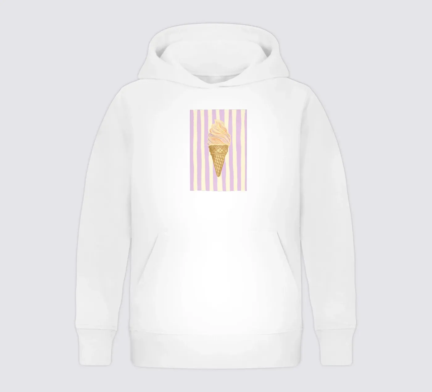 Softeis kinder hoodie van Studio Dolci