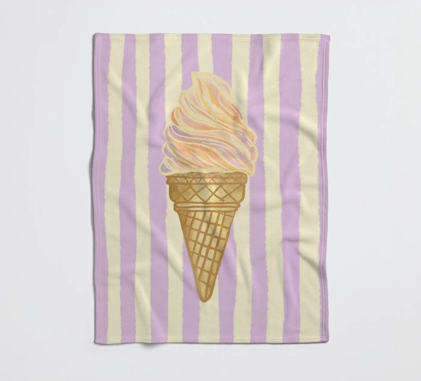 Softeis Fleecedecke von Studio Dolci