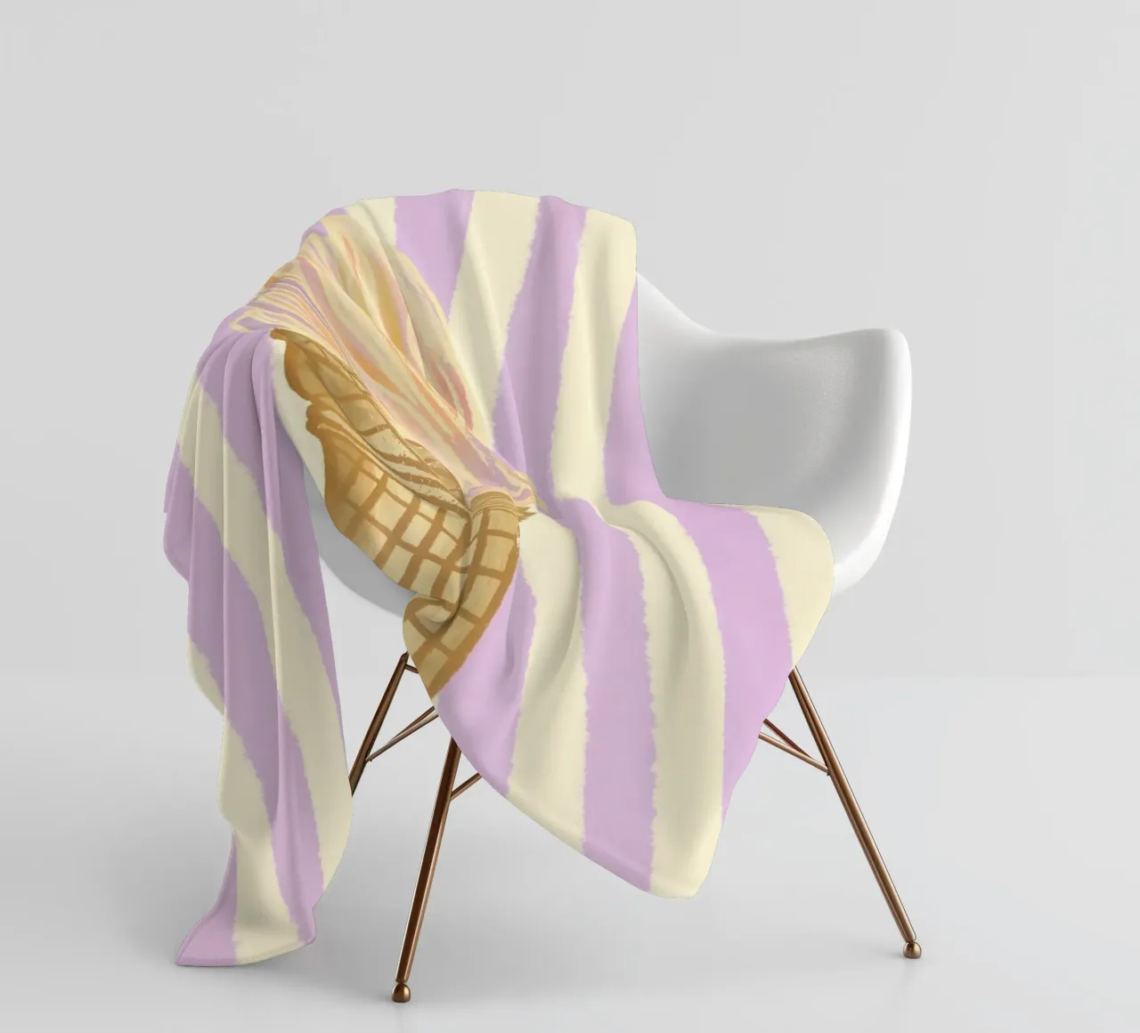 Softeis Fleecedecke von Studio Dolci