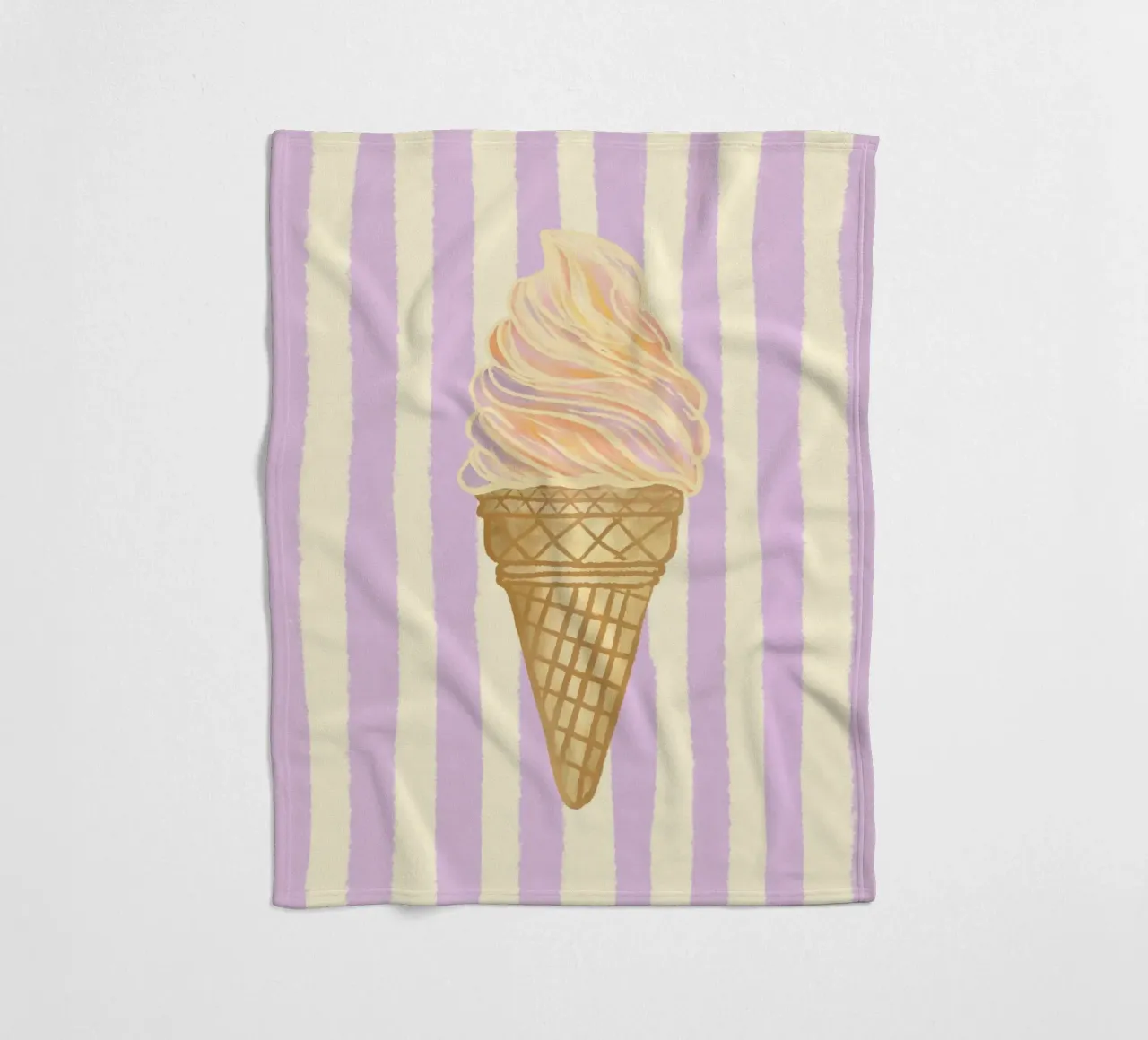 Softeis Fleecedecke von Studio Dolci