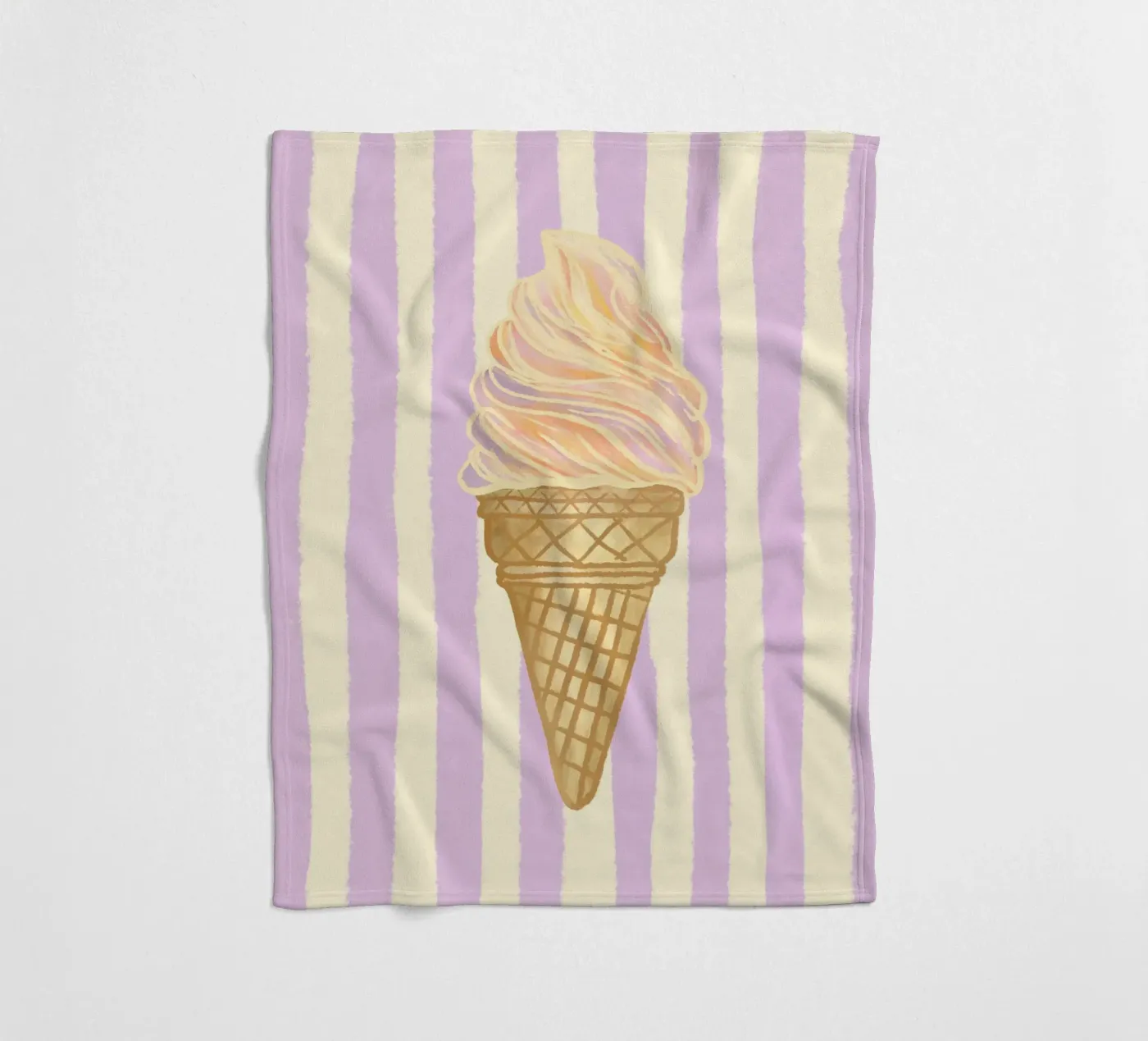 Softeis Fleecedecke von Studio Dolci