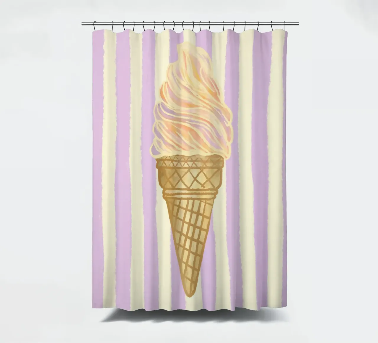 Softeis Duschvorhang von Studio Dolci