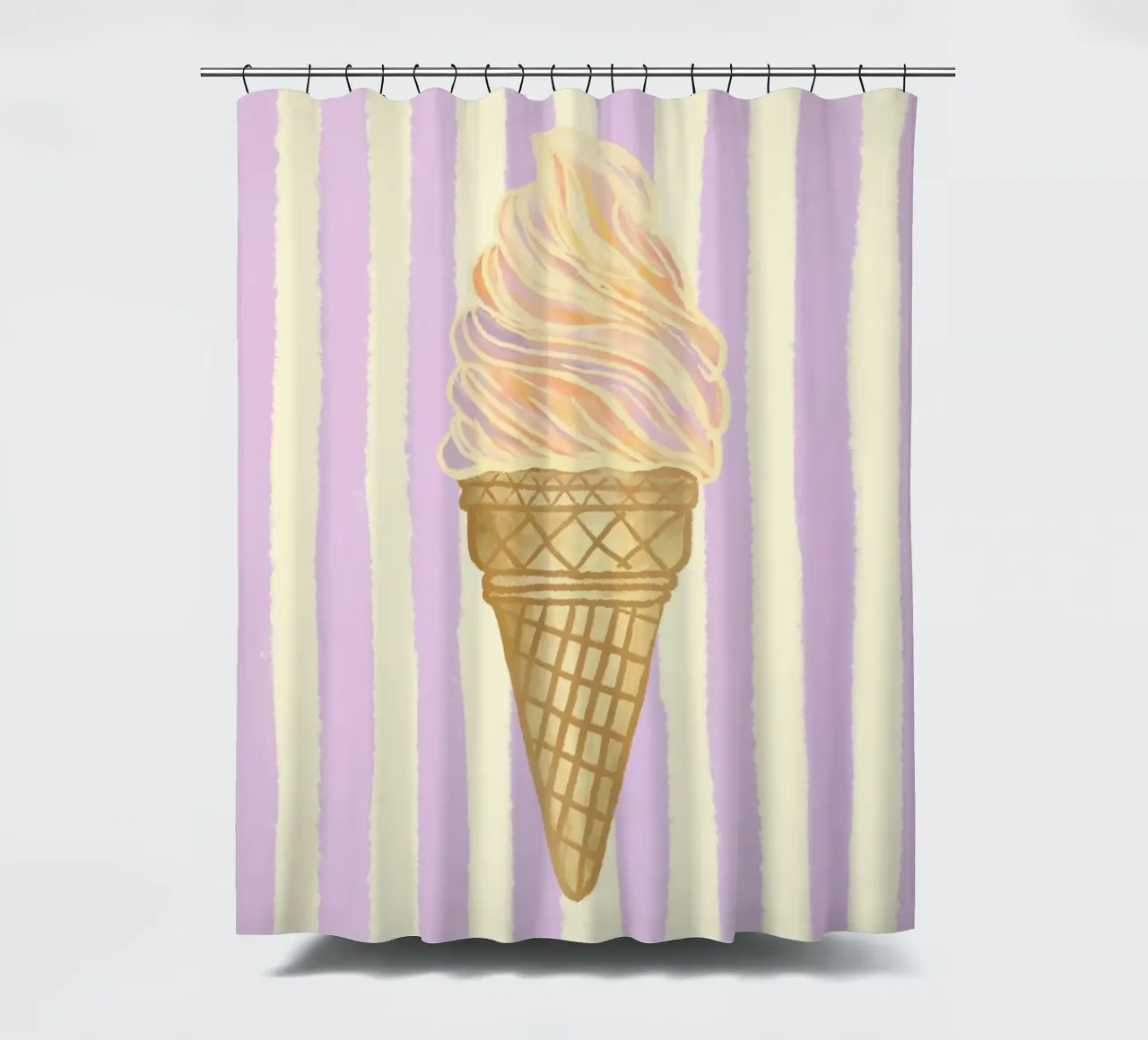 Softeis Duschvorhang von Studio Dolci