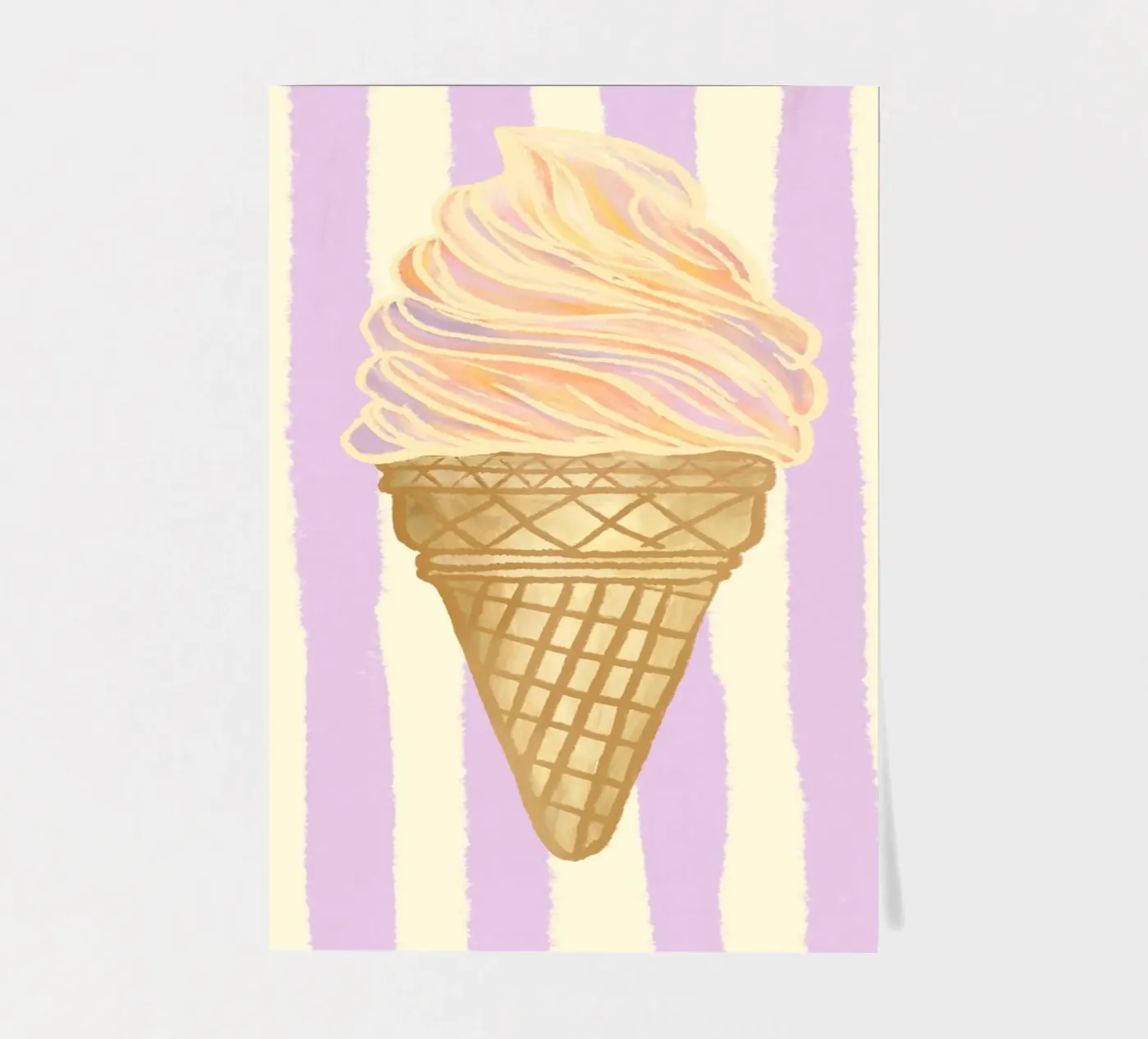 Softeis Stickerbogen von Studio Dolci