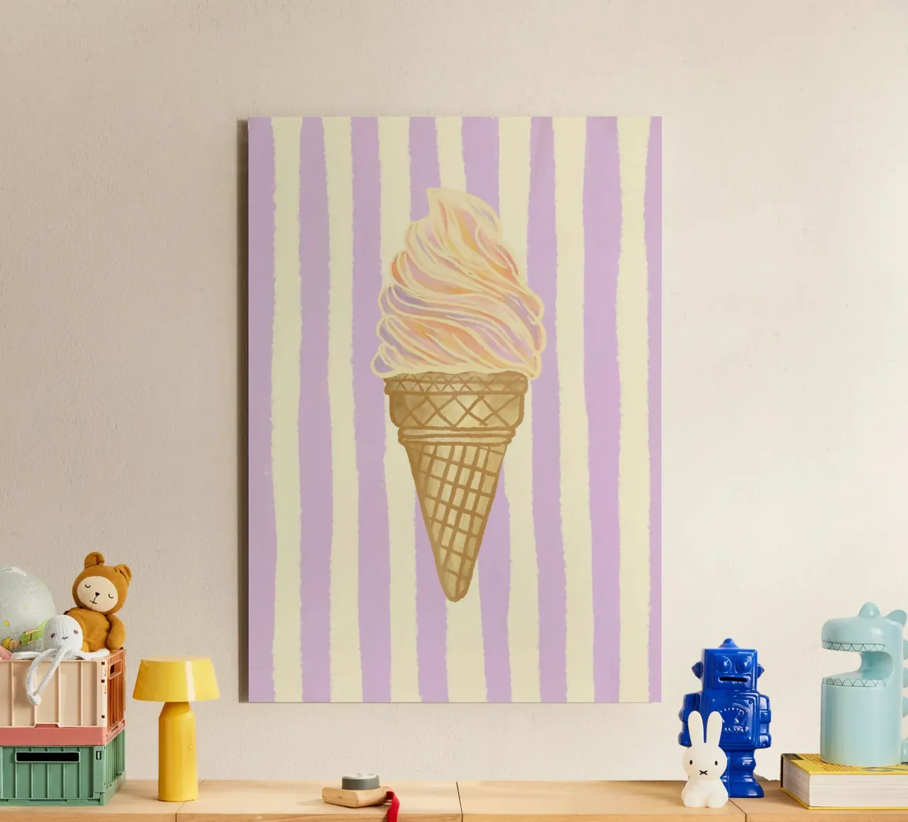 Softeis alluminio dibond da Studio Dolci