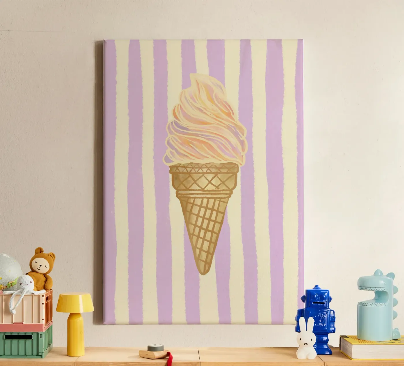 Softeis Leinwand von Studio Dolci