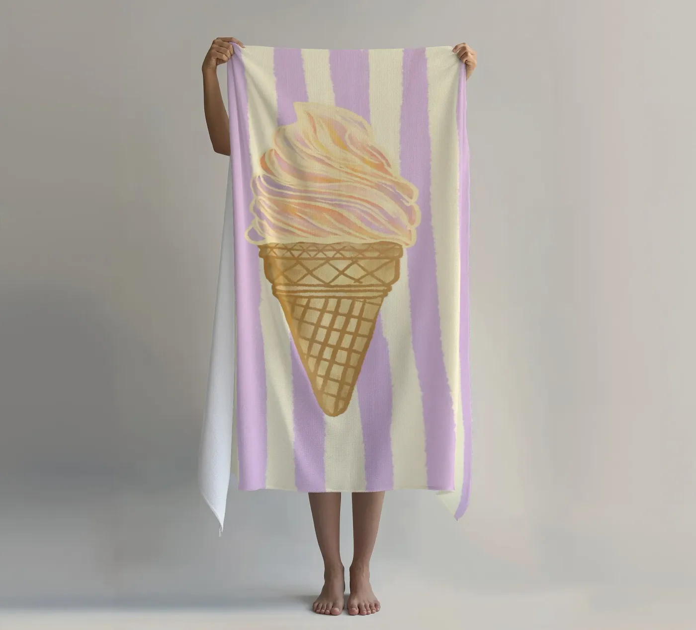 Softeis Strandtuch von Studio Dolci