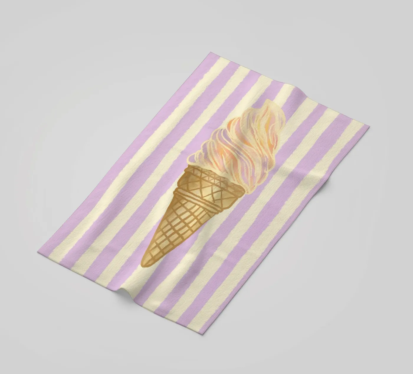 Softeis Strandtuch von Studio Dolci