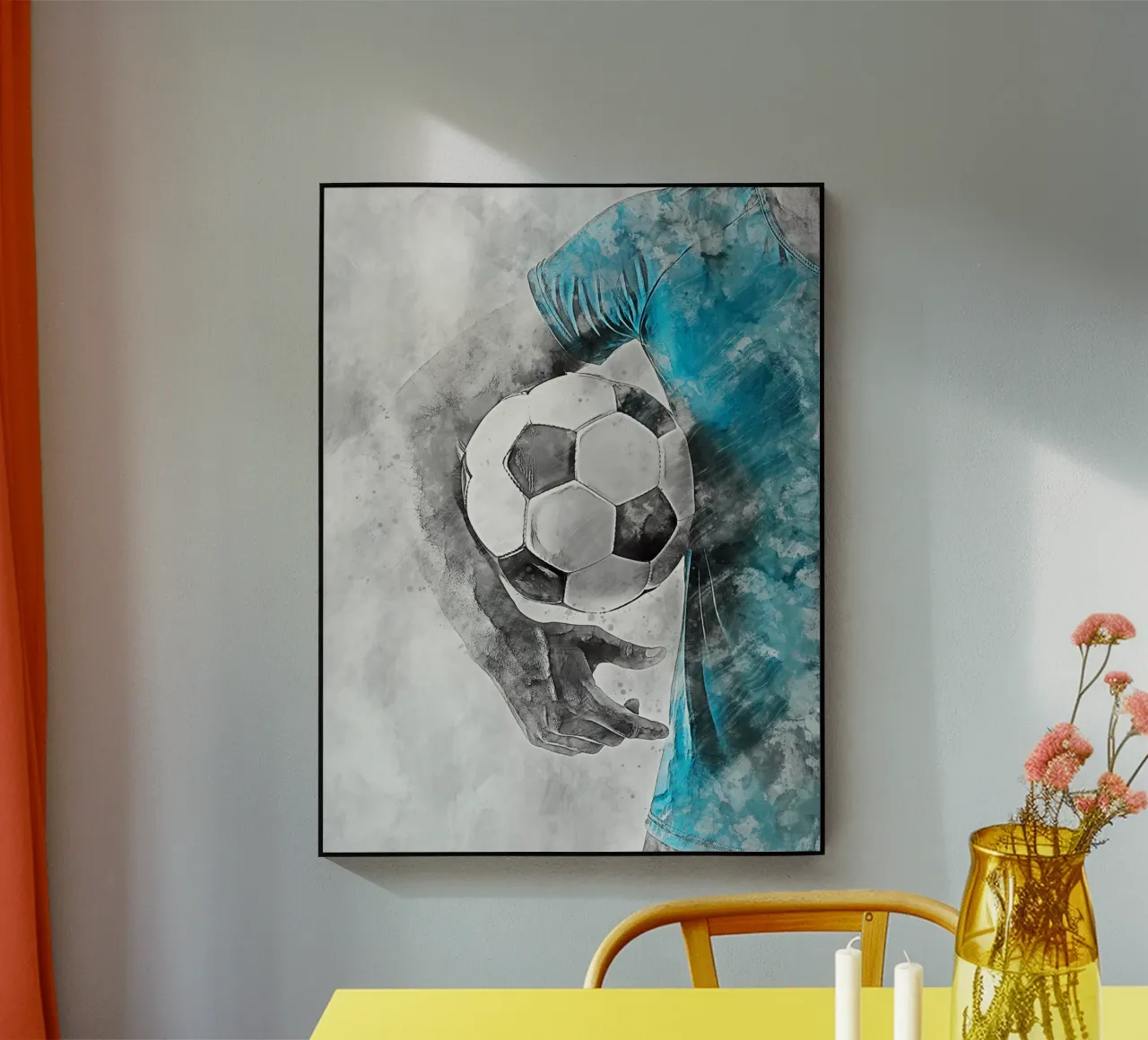 Calcio 6 plexiglass da Mateo