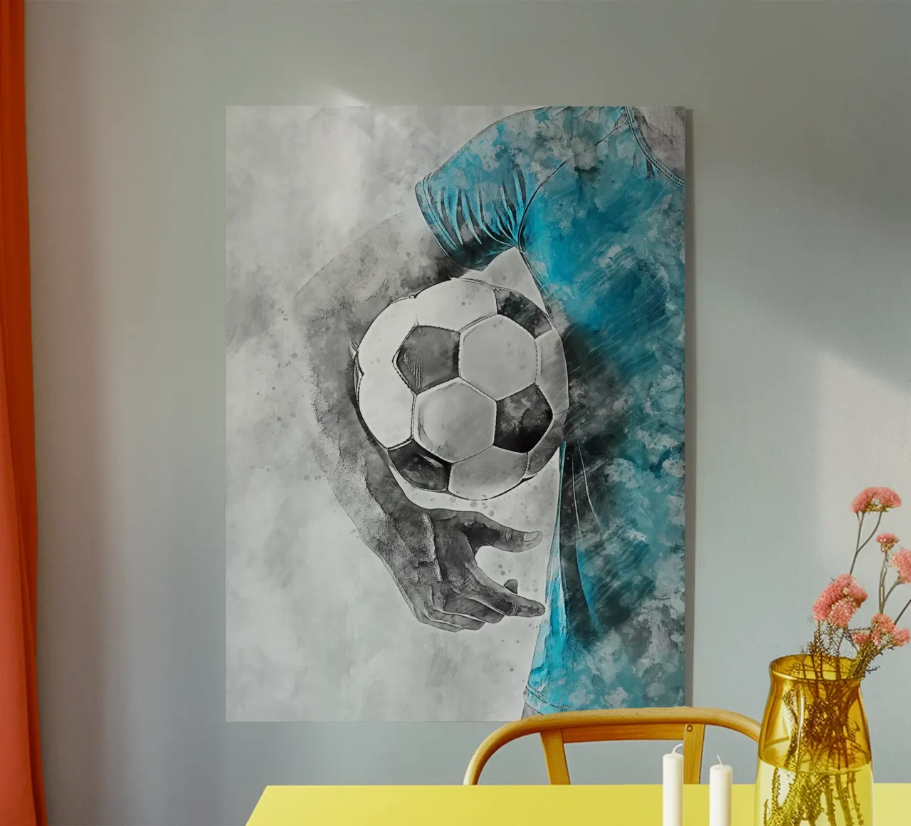 Calcio 6 plexiglass da Mateo